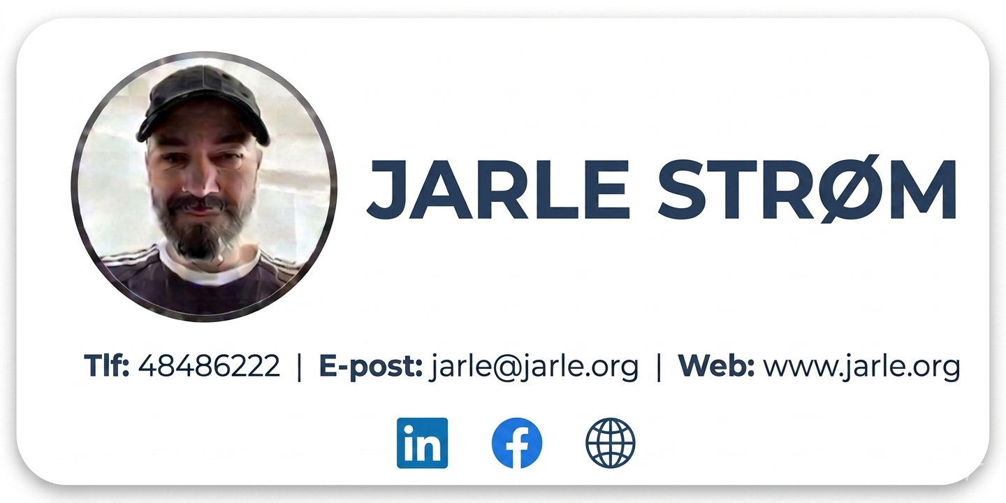 Jarle Strøm Visittkort